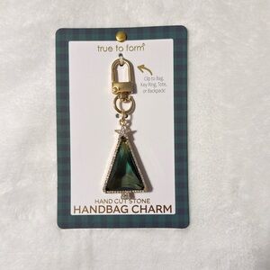 True to Form Green Tree Handbag Charm